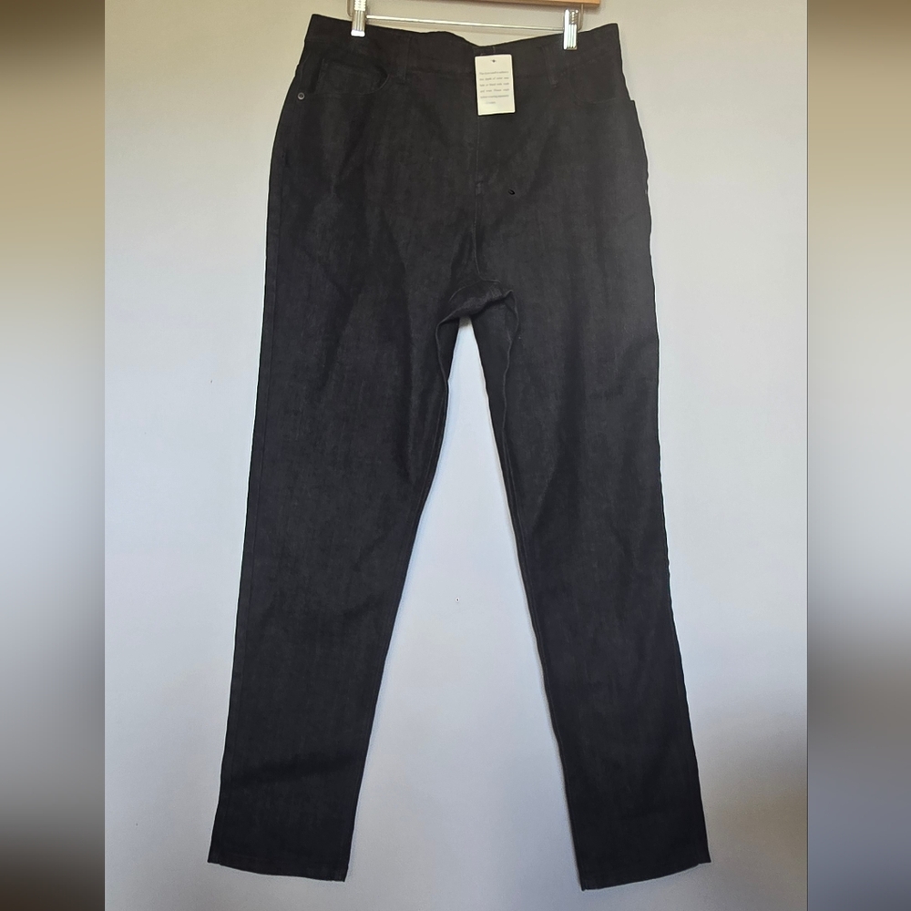 D & Co Black Skinny Jeans for Women Size 14